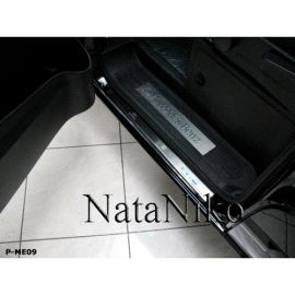 NataNiko Накладки на пороги для Mercedes-Benz V-class II (W447) '14- (Standart к-кт 2 шт.)