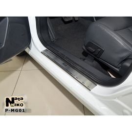 NataNiko Накладки на пороги для MG 350 '11- (Premium к-кт 4 шт.)