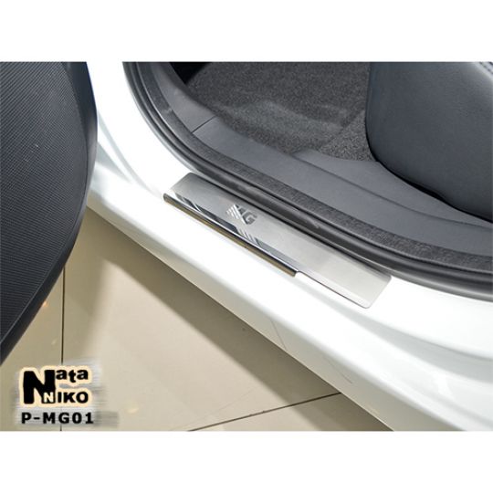 NataNiko Накладки на пороги для MG 350 '11- (Premium к-кт 4 шт.) NataNiko Накладки на пороги для MG 350 '11- (Premium к-кт 4 шт.)