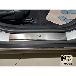 NataNiko Накладки на пороги для MG 550 '08- (Premium к-кт 4 шт.)