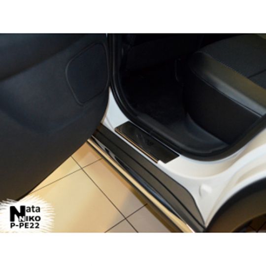 NataNiko Накладки на пороги для Peugeot 4008 '12-16 (Standart к-кт 4 шт.) NataNiko Накладки на пороги для Peugeot 4008 '12-16 (Standart к-кт 4 шт.)