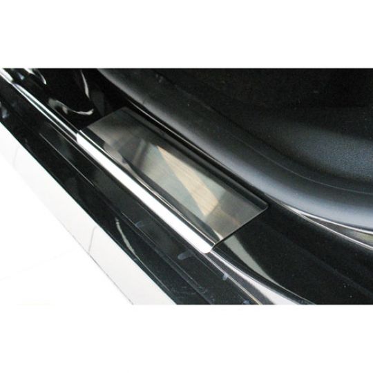 NataNiko Накладки на пороги для Renault Fluence '09- (Standart к-кт 4 шт.)