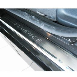 NataNiko Накладки на пороги для Renault Fluence '09- (Standart к-кт 4 шт.)