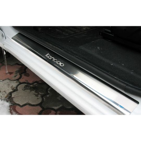 NataNiko Накладки на пороги для Renault Kangoo II '08- (Standart к-кт 4 шт.) NataNiko Накладки на пороги для Renault Kangoo II '08- (Standart к-кт 4 шт.)