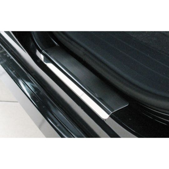 NataNiko Накладки на пороги для Renault Koleos '08-16 (Premium к-кт 4 шт.)