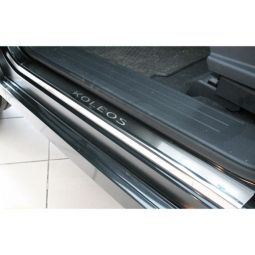 NataNiko Накладки на пороги для Renault Koleos '08-16 (Premium к-кт 4 шт.)