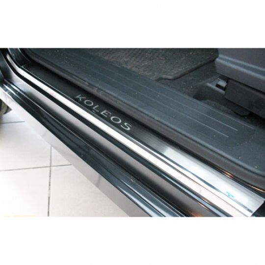 NataNiko Накладки на пороги для Renault Koleos '08-16 (Premium к-кт 4 шт.) NataNiko Накладки на пороги для Renault Koleos '08-16 (Premium к-кт 4 шт.)