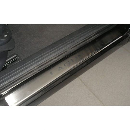 NataNiko Накладки на пороги для Renault Laguna III '07-15 (Standart к-кт 4 шт.)