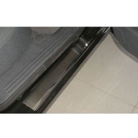 NataNiko Накладки на пороги для Renault Laguna III '07-15 (Standart к-кт 4 шт.)