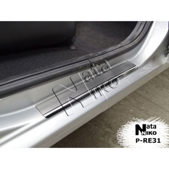 NataNiko Накладки на пороги для Renault Logan II MCV '09-13 (Standart к-кт 4 шт.)