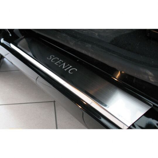 NataNiko Накладки на пороги для Renault Scenic III '09-16 (Standart к-кт 4 шт.) NataNiko Накладки на пороги для Renault Scenic III '09-16 (Standart к-кт 4 шт.)