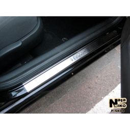 NataNiko Накладки на пороги для Skoda Octavia I '96-10 (Premium к-кт 4 шт.)