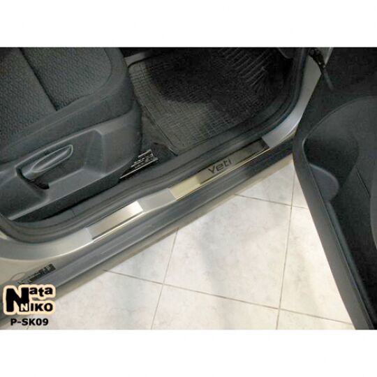 NataNiko Накладки на пороги для Skoda Yeti '09-17 (Standart к-кт 6 шт.) NataNiko Накладки на пороги для Skoda Yeti '09-17 (Standart к-кт 6 шт.)