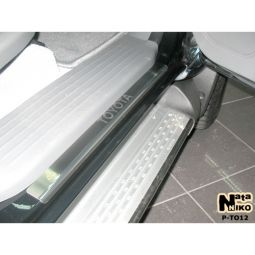 NataNiko Накладки на пороги для Toyota Hilux VII '04-15 4d (Standart к-кт 4 шт.)