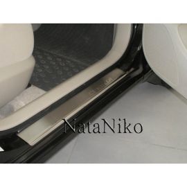NataNiko Накладки на пороги для Toyota Corolla (E14/E15) '06-12 4d (Standart к-кт 2 шт.)