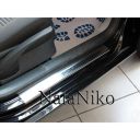 NataNiko Накладки на пороги для Volkswagen Polo IV '01-09 5d (Premium к-кт 4 шт.)