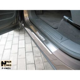 NataNiko Накладки на пороги для Volkswagen Touareg II '10-18 (Premium к-кт 4 шт.) NataNiko Накладки на пороги для Volkswagen Touareg II '10-18 (Premium к-кт 4 шт.)