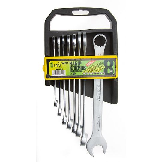 ALLOID 8 ЕД. НАБОР КЛЮЧЕЙ КОМБИНИРОВАННЫХ