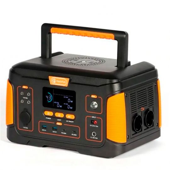 FlashFish J1000 Plus Портативне джерело живлення 220В/1000Вт/Li-Ion 932Вт/год, чист. сінус