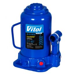 Vitol IH-317407D Домкрат гідравлічний телескоп 20т [217-407]