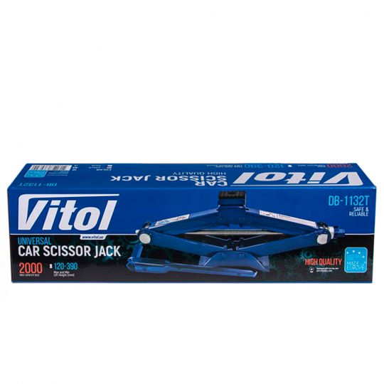 Vitol домкрат гвинтовий [ромб] DB-1132T / ST-113 2т [120-390]