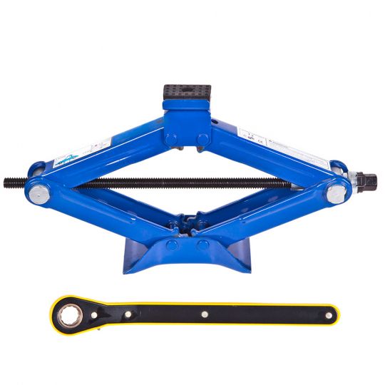 Vitol домкрат гвинтовий [ромб] DB-T10103A / ST-105B-1t 1т (з тріскачкою) [95-350]