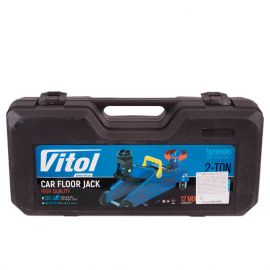 Vitol ДП-135340K Домкрат гідравлічний підкатний [пов. ручка] 2т [135-340]