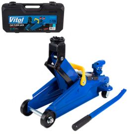 Vitol ДП-135340K Домкрат гідравлічний підкатний [пов. ручка] 2т [135-340]