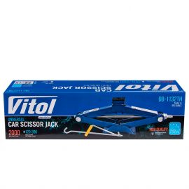Vitol домкрат гвинтовий [ромб] ДВ-1132ТН / ST-113N 2т [120-390]