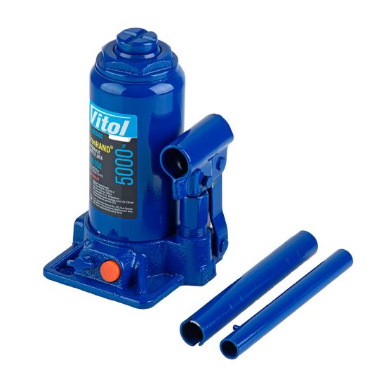 Vitol IH-185355D-K Домкрат гідравлічний телескоп 5т [185-358]