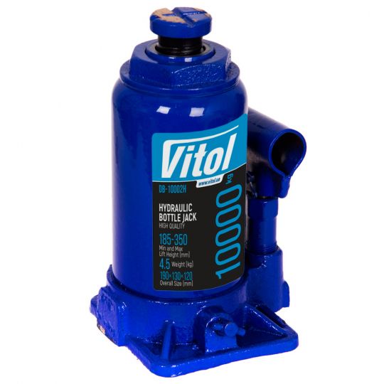 Vitol DB-10002H / JX105S Домкрат гідравлічний телескоп 10т [185-350]
