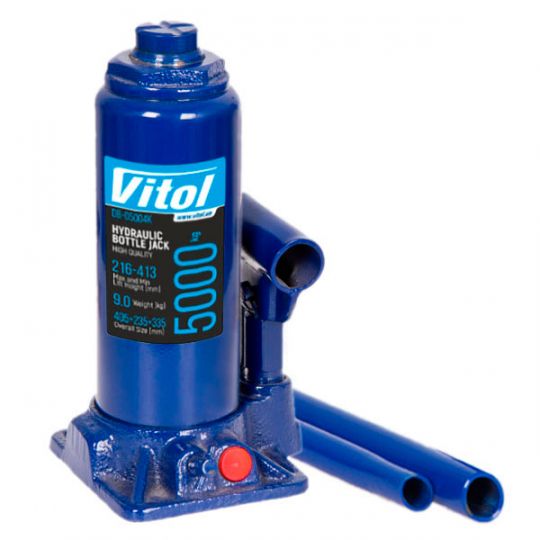 Vitol DB-05004 / T90504 Домкрат гідравлічний телескоп 5т [216-413]