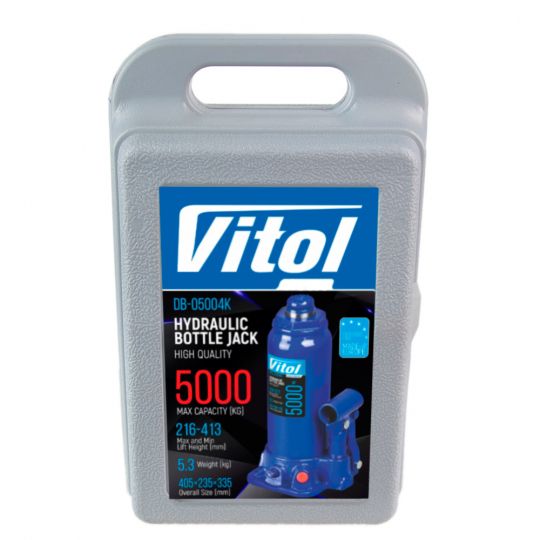Vitol DB-05004K / T90504S Домкрат гідравлічний телескоп 5т [216-413]