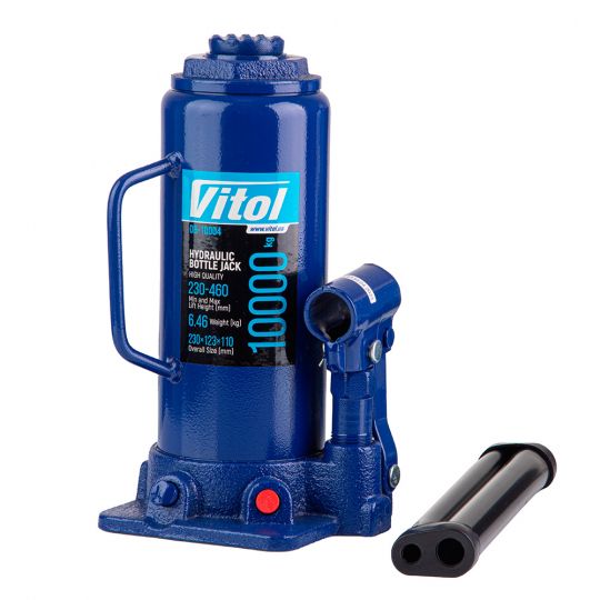 Vitol DB-10004 / T91004 Домкрат гідравлічний телескоп 10т [230-460]