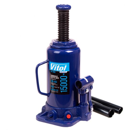 Vitol DB-15002 / T91504 Домкрат гідравлічний телескоп 15т [230-460]