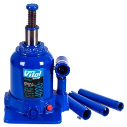Vitol DB-40002C / TF0402 Домкрат гідравлічний телескоп 4т [160-390]
