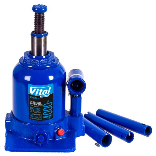 Vitol DB-40002C / TF0402 Домкрат гідравлічний телескоп 4т [160-390]