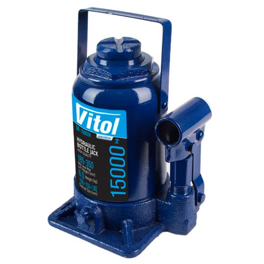 Vitol DB-15002H / JX107S Домкрат гідравлічний телескоп 15т [185-350]