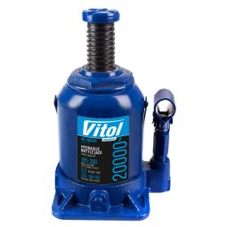 Vitol DB-20002H / JX0111 Домкрат гідравлічний телескоп 20т [185-350]