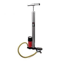 Ручний насос Дорожня карта ZG-0013A з манометром, ресівером, 60 см шланг, 3 насадки, 10 атм