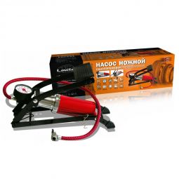 LAVITA LA 190231 НОЖНОЙ НАСОС ОДНОПОРШНЕВОЙ С МАНОМЕТРОМ