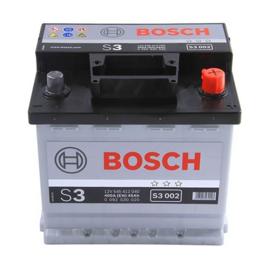 Автомобильный аккумулятор BOSCH (S3002) 45Ач Автомобильный аккумулятор BOSCH (S3002) 45Ач
