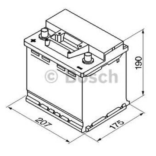 Автомобильный аккумулятор BOSCH (S3003) 45Ач Автомобильный аккумулятор BOSCH (S3003) 45Ач