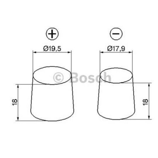 Автомобильный аккумулятор BOSCH (S3003) 45Ач Автомобильный аккумулятор BOSCH (S3003) 45Ач