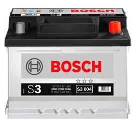Автомобильный аккумулятор BOSCH (S3004) 53Ач