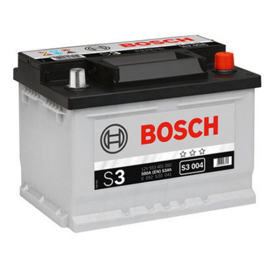 Автомобильный аккумулятор BOSCH (S3004) 53Ач