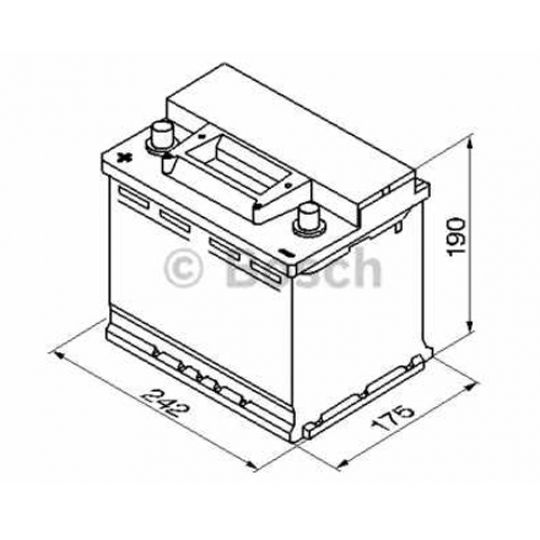 Автомобильный аккумулятор BOSCH (S3006) 56Ач Автомобильный аккумулятор BOSCH (S3006) 56Ач