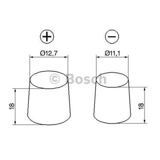 Автомобильный аккумулятор BOSCH (S4018) 40Ач Автомобильный аккумулятор BOSCH (S4018) 40Ач