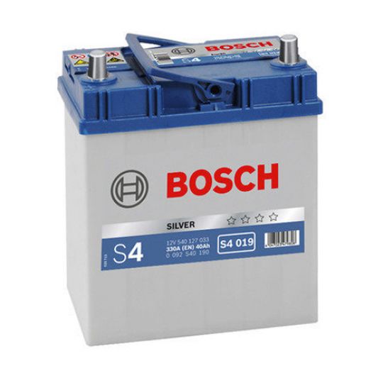 Автомобильный аккумулятор BOSCH (S4019) 40Ач тонкие клеммы Автомобильный аккумулятор BOSCH (S4019) 40Ач тонкие клеммы