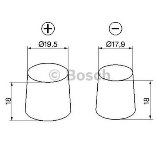 Автомобильный аккумулятор BOSCH Silver Plus (S5002) 54Ач Автомобильный аккумулятор BOSCH Silver Plus (S5002) 54Ач
